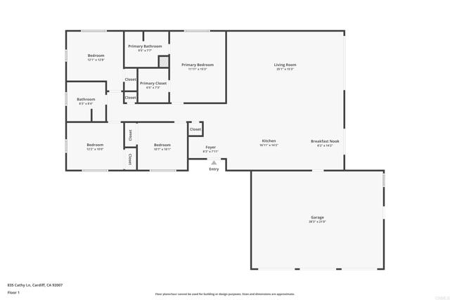 Detail Gallery Image 36 of 36 For 835 Cathy Ln, Cardiff By The Sea,  CA 92007 - 4 Beds | 2 Baths
