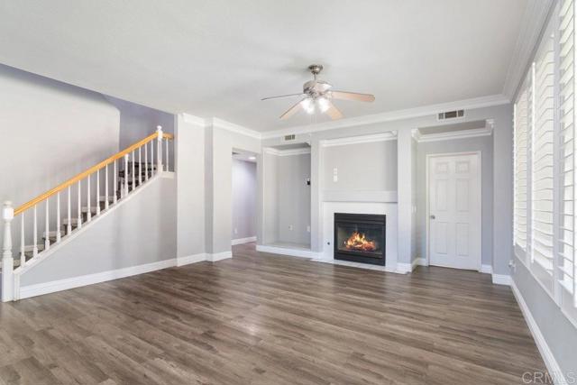 Family Room and Fireplace