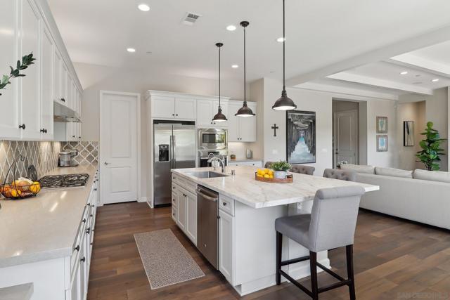 High end appliances and big walk in pantry. This kitchen truly is 