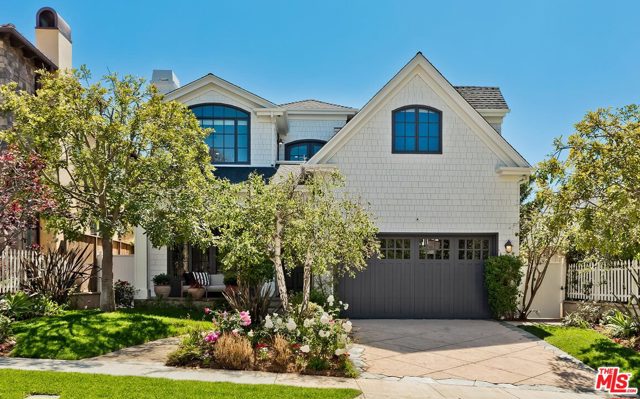 16050 Miami Way Pacific Palisades, California Stunning 5 bedroom/5 bath beauty on a lovely street in the El Medio Bluffs. This wonderful home has generous well-proportioned rooms & an ideal floor plan for today's lifestyle. The main level includes the elegant living room, formal dining room, center island gourmet kitchen with a cheerful breakfast area which faces the garden, a bedroom or office with bath, a powder room & a large family room located off the kitchen which leads to the lush private backyard & patio. Upstairs the gorgeous main bedroom suite has a fireplace, huge walk-in closet & luxurious bathroom; plus there are 3 additional attractive bedrooms upstairs, 2 of these bedrooms have mountain views. A sweet balcony is located off the upstairs hallway. In all there are 4 lovely good-sized bedrooms upstairs & one bedroom on the main level. This elegant well-designed home is located close to the bluffs, the beach, local schools, Temescal Canyon Park hiking trails & the exciting Palisades Village. A truly wonderful home in a terrific neighborhood!