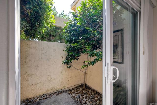 Private patio off Primary bedroom
