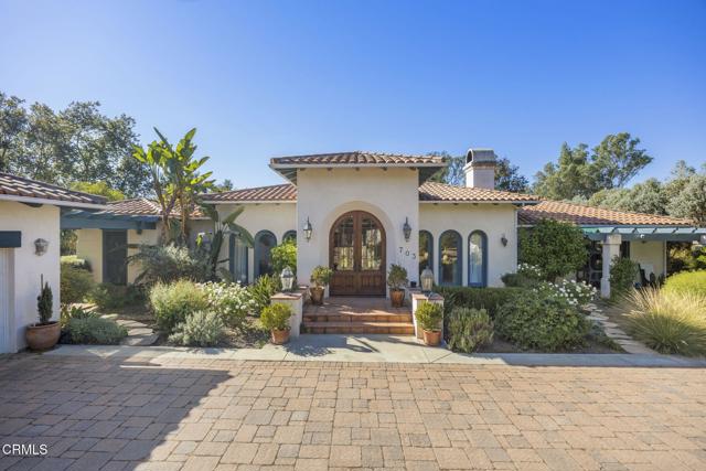Detail Gallery Image 1 of 47 For 703 Country Club Dr, Ojai,  CA 93023 - 4 Beds | 4 Baths