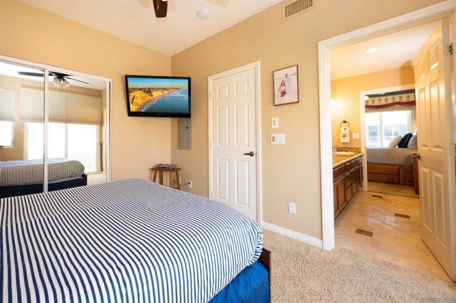 Bedroom #3 shares a Jack & Jill bathroom