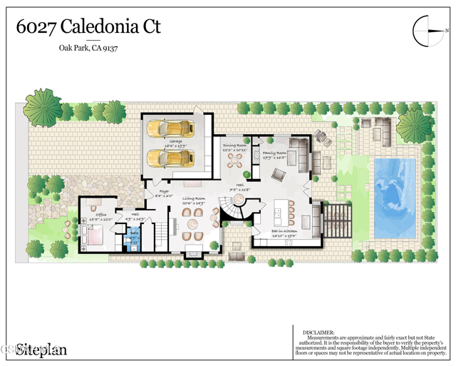 6027 Caledonia Court, Oak Park, California 91377, 4 Bedrooms Bedrooms, ,4 BathroomsBathrooms,Single Family Residence,For Sale,Caledonia,225000926