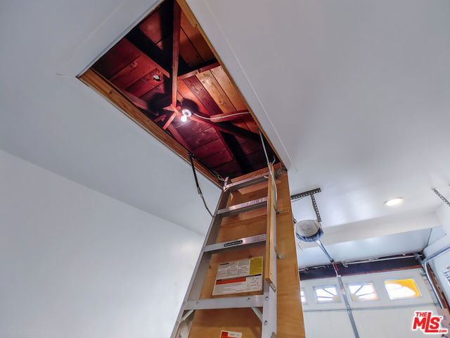 Garage attic