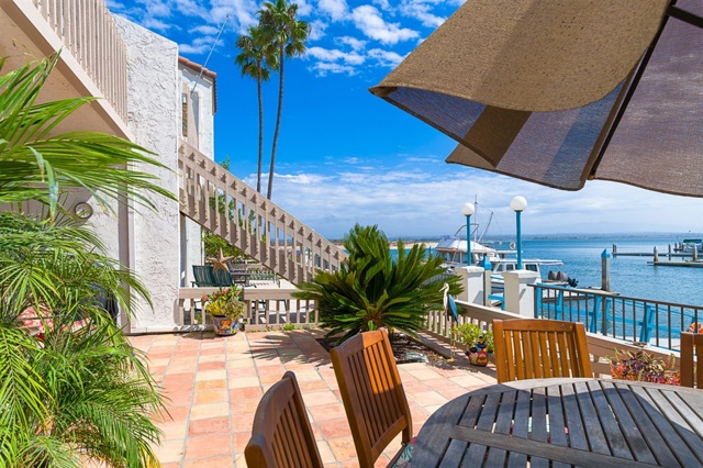 Southeastern view from patio.