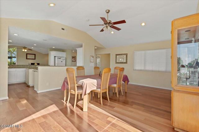 Dining room to kitchen