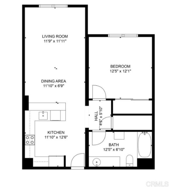 Detail Gallery Image 25 of 25 For 1150 J St #715,  San Diego,  CA 92101 - 1 Beds | 1 Baths