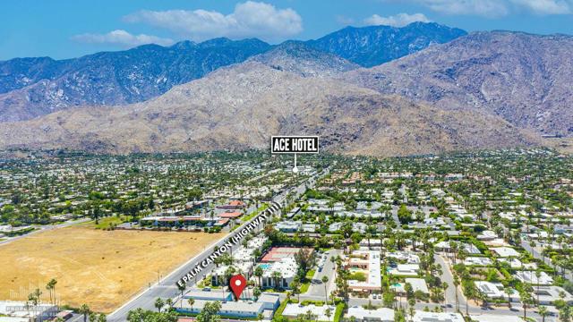 PS - 1590 E Palm Canyon Tilted Aerial 2