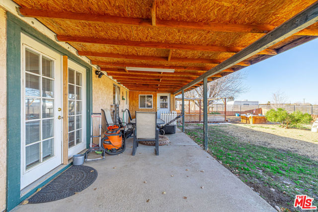 Rear Covered Patio