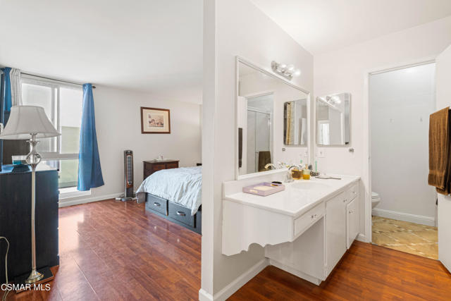 Master Bedroom + Bathroom + Vanity