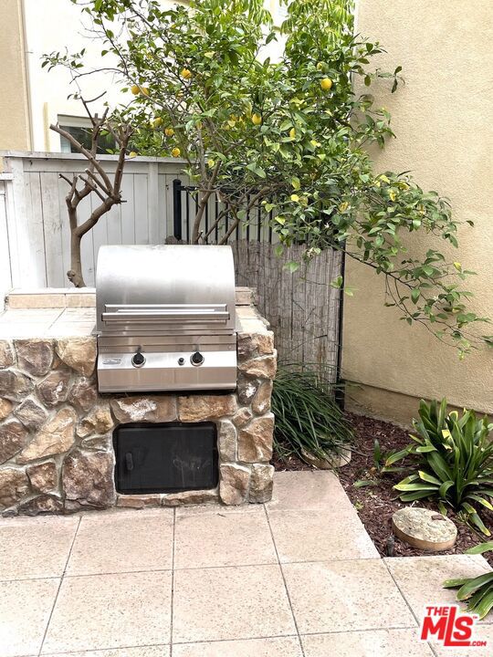 Built-in BBQ