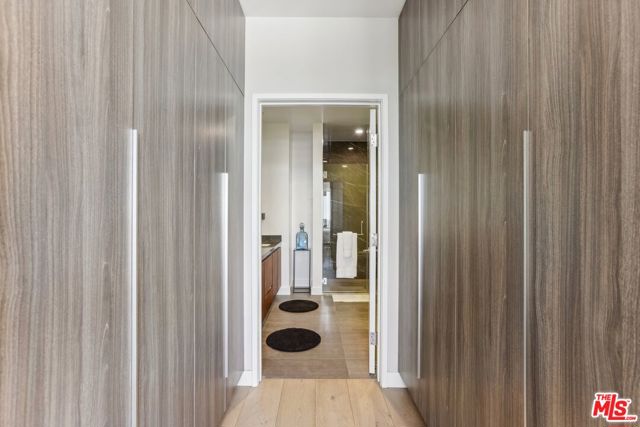 Sleek Closet Custom Cabinetry