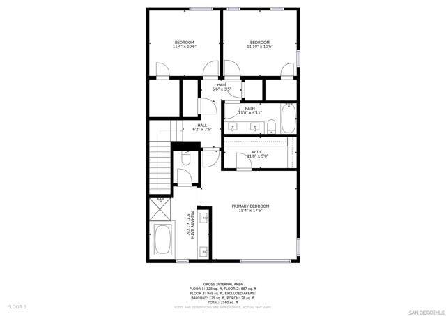 1863 Montage Ave, Chula Vista, California 91915, 4 Bedrooms Bedrooms, ,3 BathroomsBathrooms,Townhouse,For Sale,Montage Ave,250018648SD