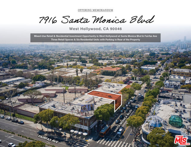 7916 Santa Monica Boulevard, West Hollywood, California 90046, ,Multi-Family,For Sale,Santa Monica,24380821