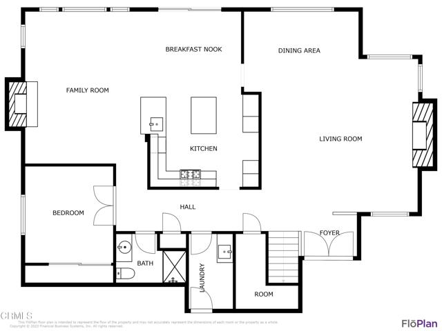 Downstairs floor plan