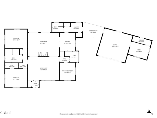 Detail Gallery Image 12 of 12 For 203 Foothill Rd, Ojai,  CA 93023 - 3 Beds | 2/1 Baths