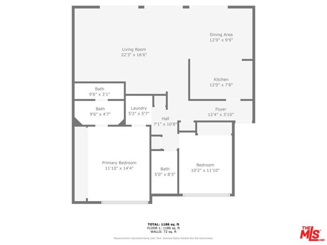 Floor plan w/dimensions