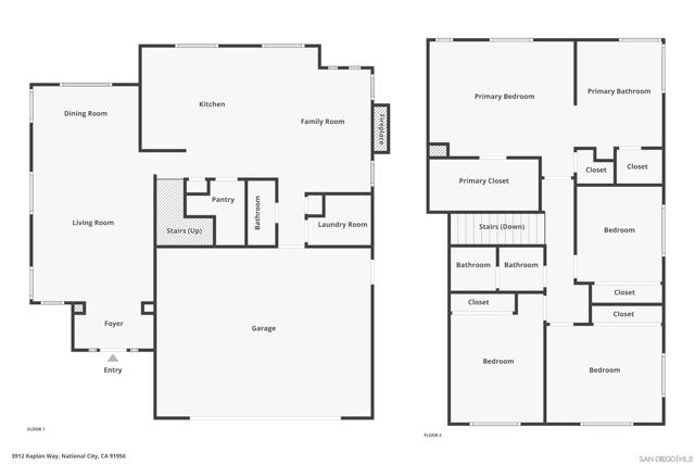 3912 Kaplan Way, National City, California 91950, 4 Bedrooms Bedrooms, ,2 BathroomsBathrooms,Single Family Residence,For Sale,Kaplan Way,250020097SD