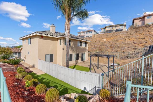 You can see how large the yard and the front scape of the property