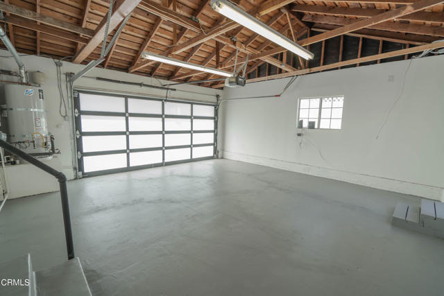 Light and Bright Garage/New Water Heater