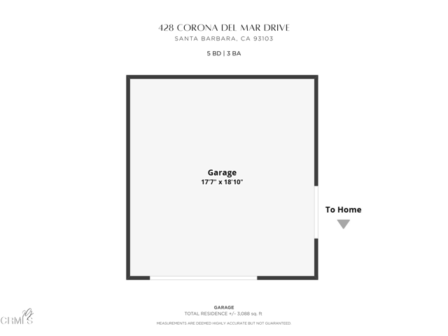 Detail Gallery Image 57 of 59 For 428 Corona Del Mar Dr, Santa Barbara,  CA 93103 - 5 Beds | 2/1 Baths