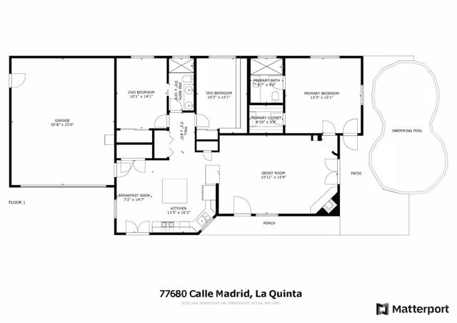 77680 Calle Madrid - Floor Plan