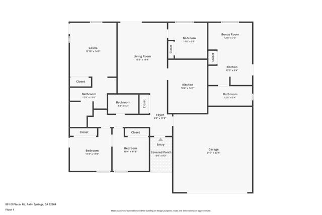 891 El Placer Road, Palm Springs, CA 92264