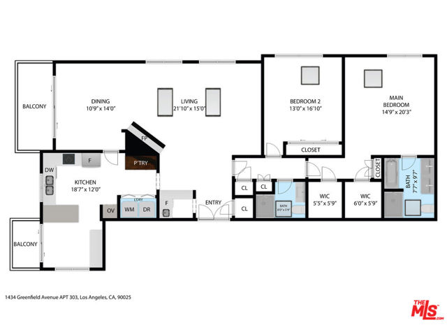 1434 Greenfield Avenue, Los Angeles CA: https://media.crmls.org/mediaz/520079e3-d1d2-4875-a836-da1eabd26039.jpg