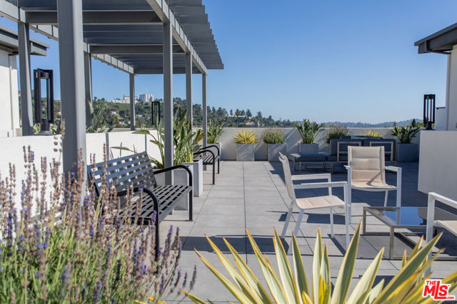 Enjoy the outdoor rooftop deck