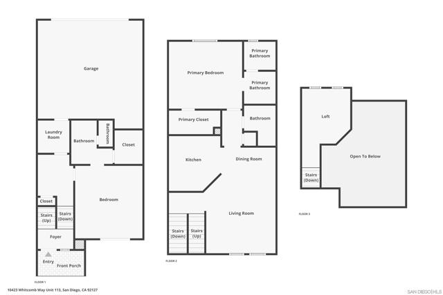 10423 Whitcomb Way, San Diego, California 92127, 2 Bedrooms Bedrooms, ,2 BathroomsBathrooms,Townhouse,For Sale,Whitcomb Way,240028573SD