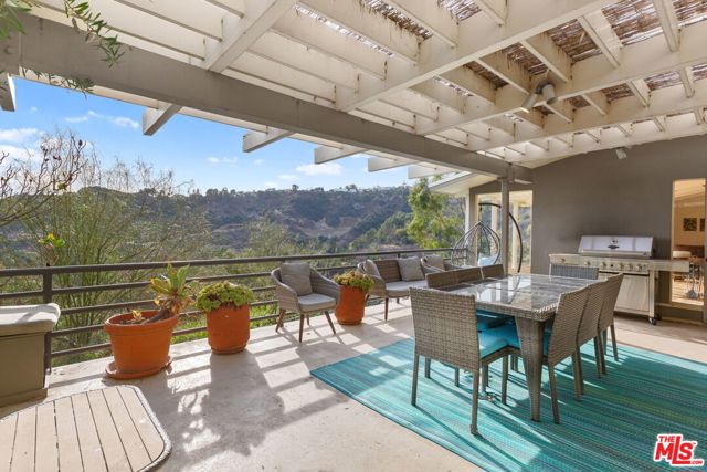 2870 BENEDICT CANYON Drive Beverly Hills, California Fixer or development opportunity in upper Benedict Canyon with unobstructed mountain views. Don't let the address fool you. Tucked away below a circular driveway with a two-space carport, this home is an oasis of tranquility in the world's most famous zip code. Descend a short stairway to enter into a light and bright living room with dining area, spacious kitchen, tv room, private office, and two bathrooms. The breathtaking views continue on the lower level where you will find a large bedroom with ensuite bathroom and two additional pool-side bedrooms with a shared bathroom. Plenty of outdoor space around the pool for dining and entertaining with an upstairs bbq area and a detached workout room. This home is awaiting the touch of a discerning home owner or investor.