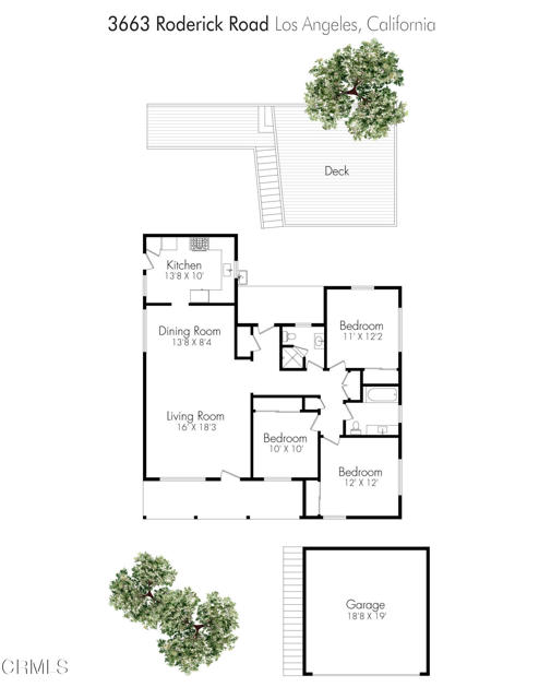 Detail Gallery Image 29 of 29 For 3663 Roderick Rd, Los Angeles,  CA 90065 - 3 Beds | 2 Baths