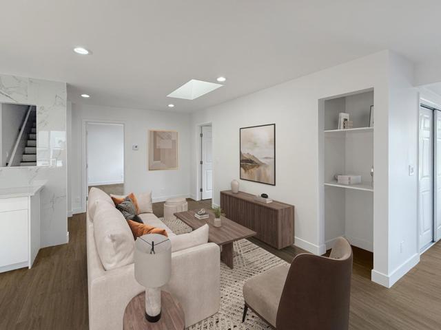 Virtually Staged Living Area -  1st Floor