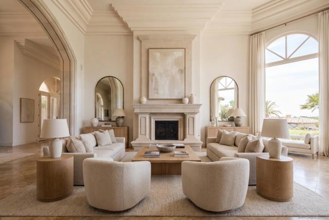 Wall and ceiling paint, furnishings and accessories.