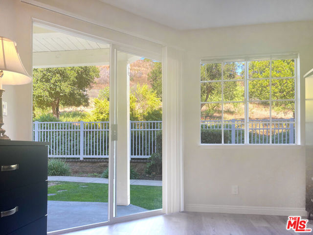 view of the mountain from living area