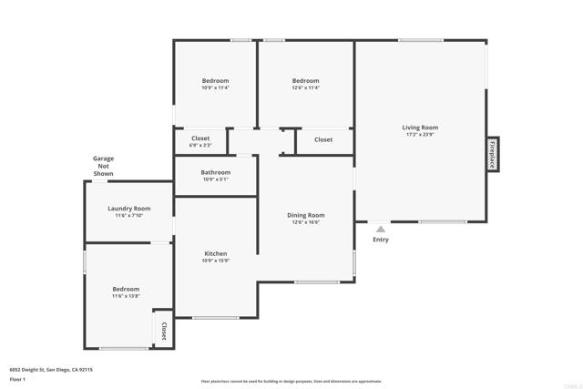 Detail Gallery Image 29 of 29 For 6052 Dwight St, San Diego,  CA 92115 - 3 Beds | 1 Baths