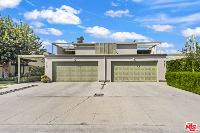 2 separate oversized garages