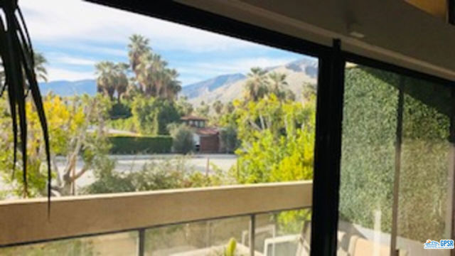 view from balcony