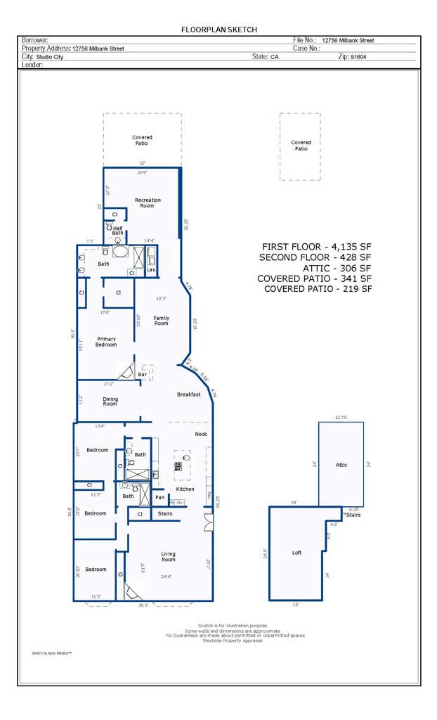 12756 Milbank Street