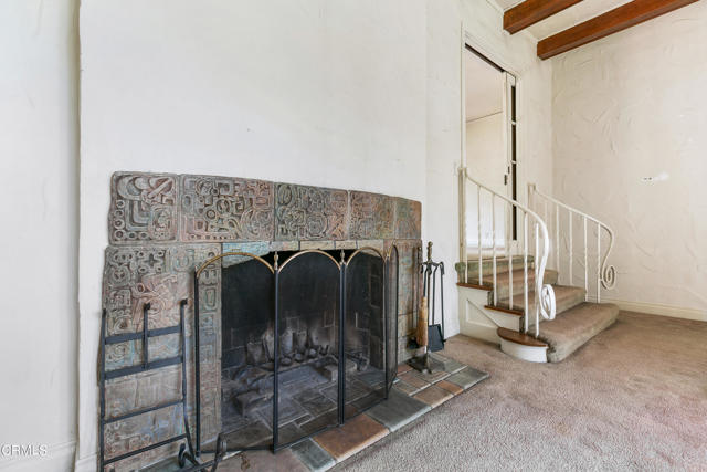 Tile Fireplace