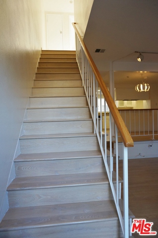 Stairs going to bedrooms