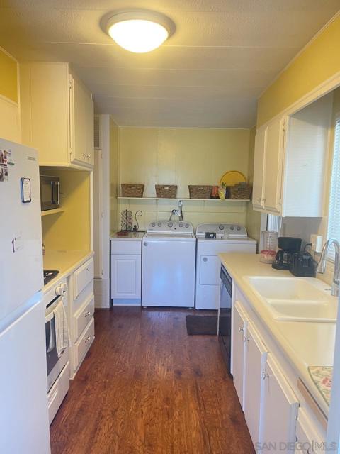 KITCHEN AND LAUNDRY AREA