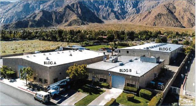 46,760 SF Industrial on 3.64 acres. Three building consists of Bldg #A - 12,980 SF, Bldg #B - 7,980 SF, & Bldg #C - 25,800 SF. Completely walled and secured lot. Abundant parking and yard space. Easy access to I-10 off Indian Canyon Drive.
