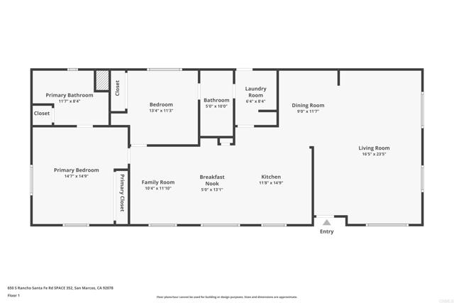 Detail Gallery Image 33 of 34 For 650 S. Rancho Santa Fe Rd #352,  San Marcos,  CA 92078 - 2 Beds | 2 Baths