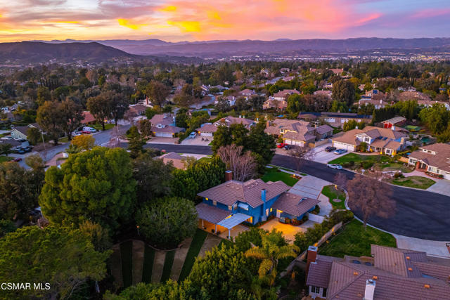 Aerial Sunset