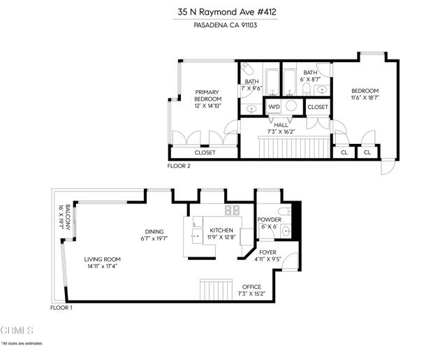 Detail Gallery Image 24 of 24 For 35 N Raymond Ave #412,  Pasadena,  CA 91103 - 2 Beds | 2/1 Baths