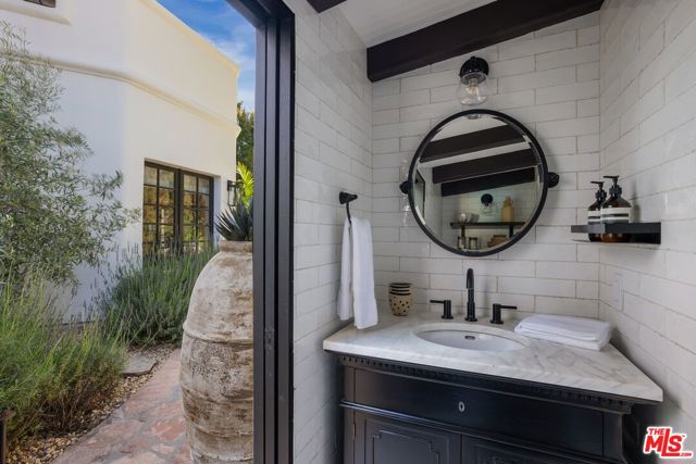 Poolside Bath