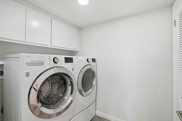 Includes washer and dryer