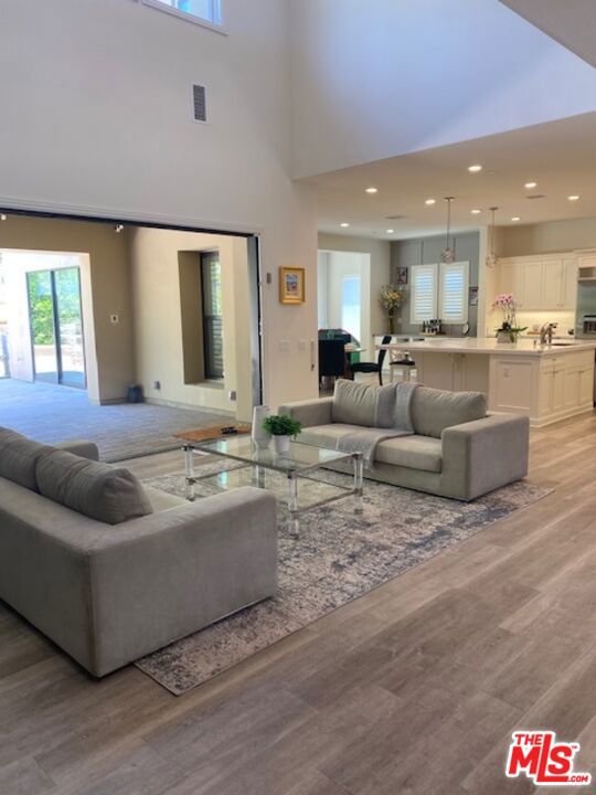Newly staged living area
